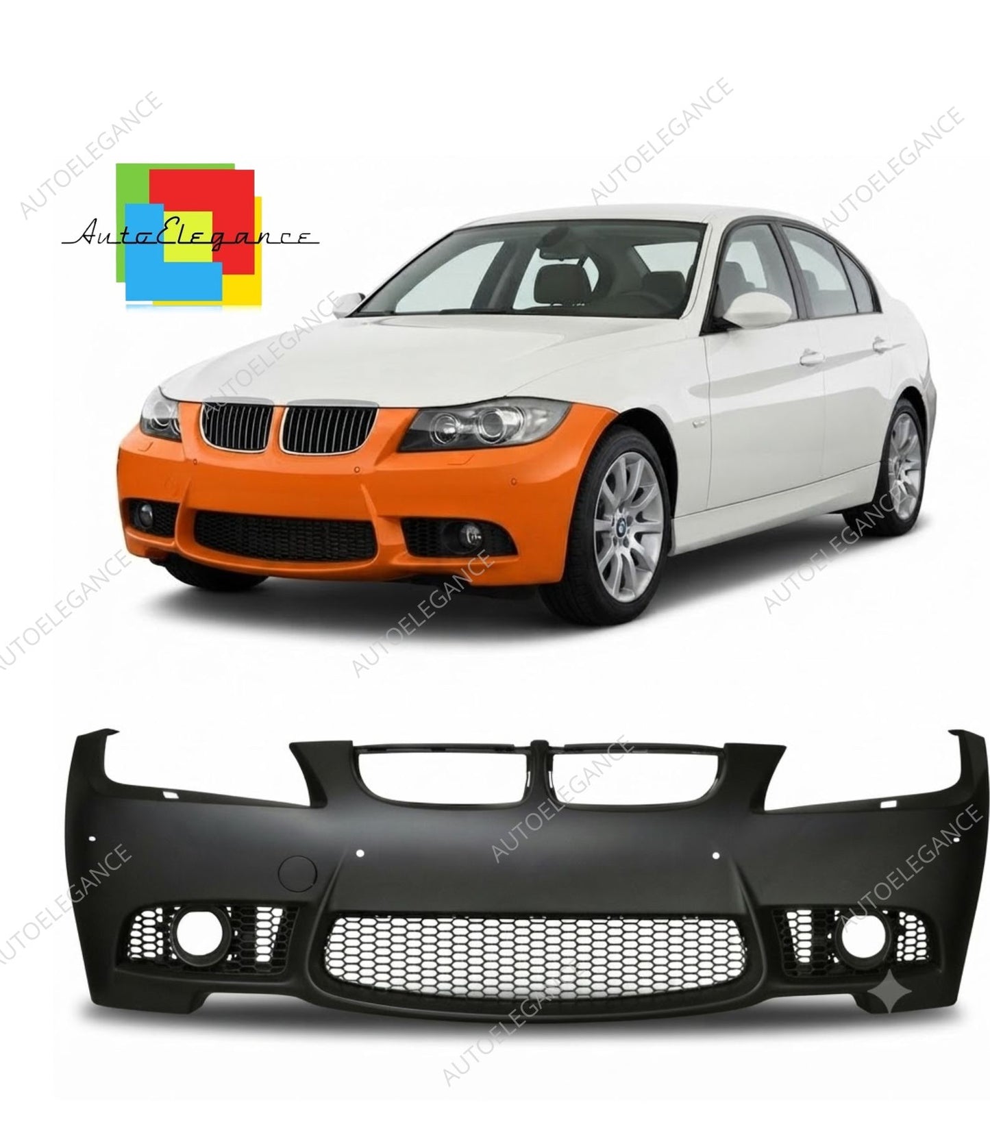 SPLITTER SUITABLE FOR VW GOLF 8 GTI GTD RLINE LOOK GLOSSY BLACK SPORTY DESIGN 