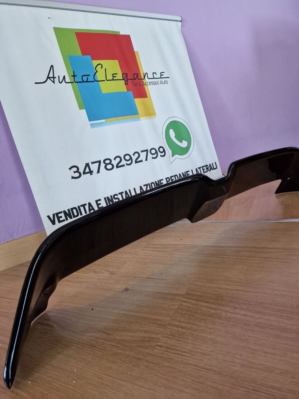 SPOILER SUITABLE FOR VW GOLF 5 OETTINGER GLOSSY BLACK SPORTY LOOK