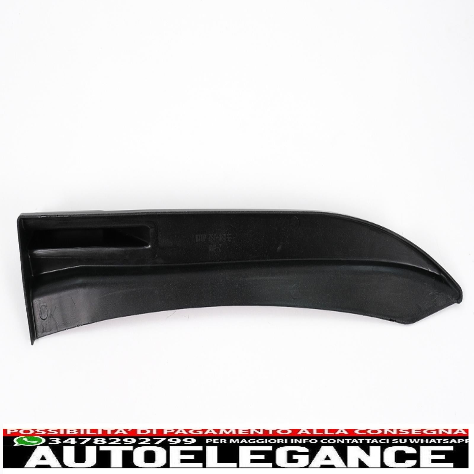 alette paraurti posteriori alette laterali flic adatte per bmw serie 3 f30 f31 (2011-2019) pianoforte nero AUTOELEGANCERICAMBI