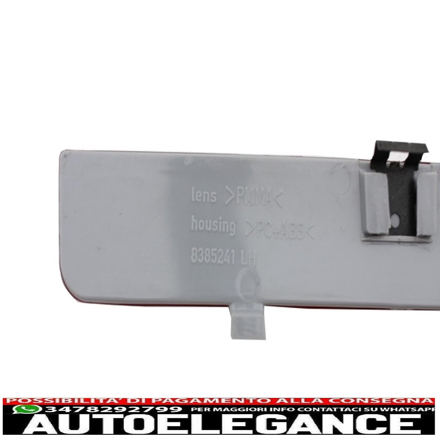 Catarifrangenti paraurti posteriori adatti per land rover vogue l322 (2002-2012) freelander 2 / lr2 (2008-2013) AUTOELEGANCERICAMBI