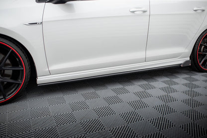 SIDE SKIRTS V.3 + FLAPS for VOLKSWAGEN GOLF R MK7 