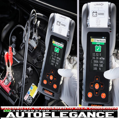 osram tester batteria analizzatore pro obattg900