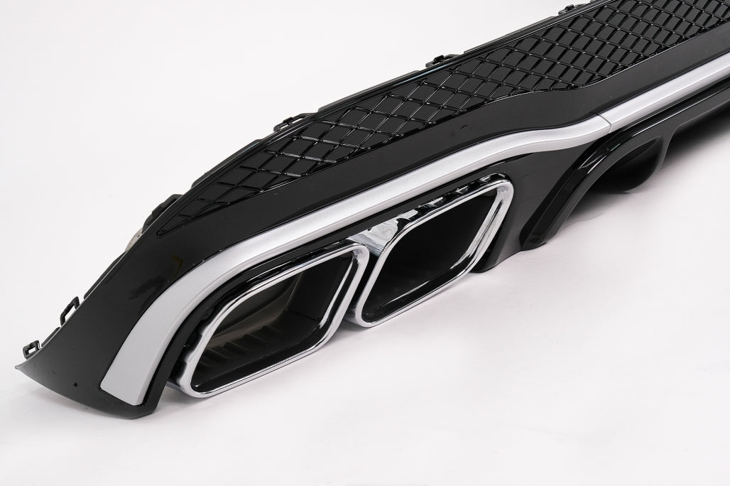 DIFFUSORE ADATTO PER MERCEDES CLASSE E C207 - A207 FACELIFT 2013-2017 LOOK E63