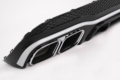 DIFFUSORE ADATTO PER MERCEDES CLASSE E C207 - A207 FACELIFT 2013-2017 LOOK E63