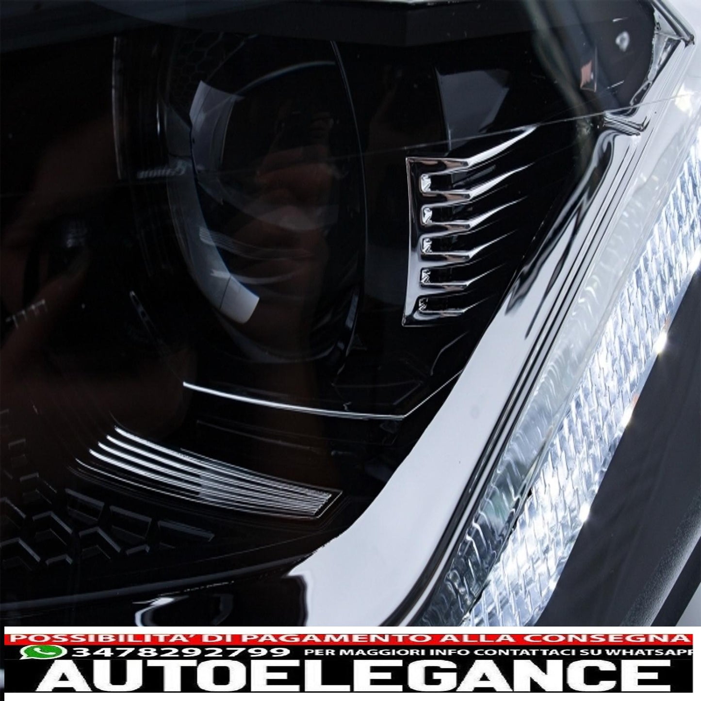 LED headlights and taillights suitable for vw golf 6 vi (2008-2013) with facelift g7.5 silver look dynamic and smooth sequential cornering lights with left hand drive