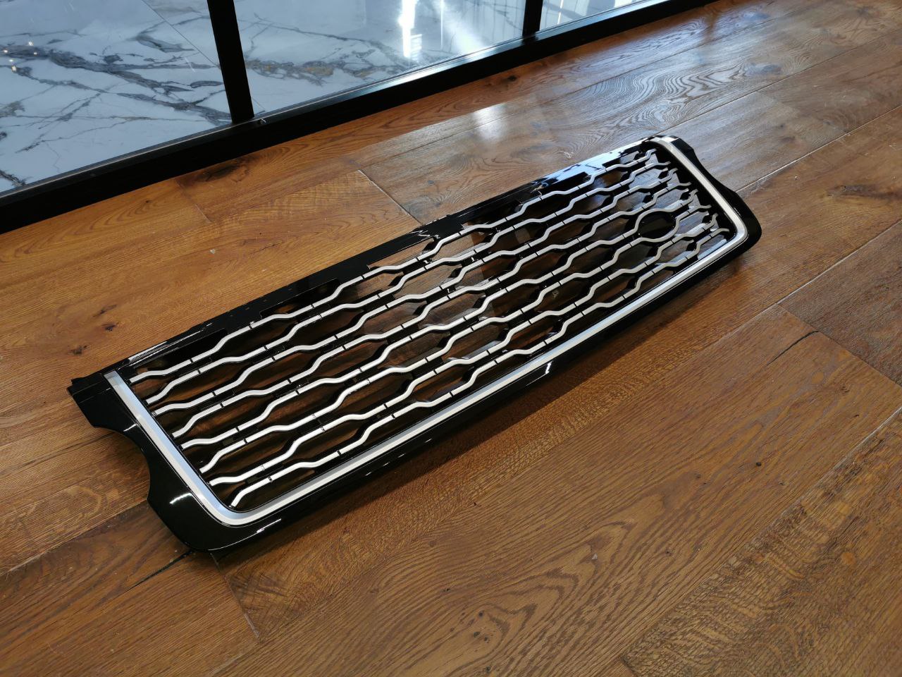 GRIGLIA RANGE ROVER VOGUE L405 2013-2017 LOOK 2018+ NERO E CROMATA