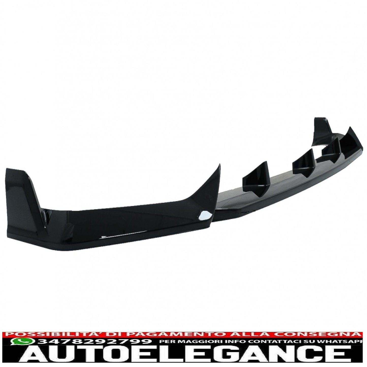aerodynamic body kit suitable for bmw x7 g07 (2018-up) m-tech black knight design piano black 