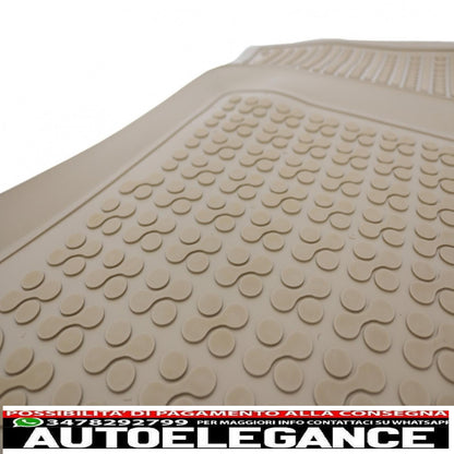 Beige rubber mat suitable for bmw x1 e84 2009-2015