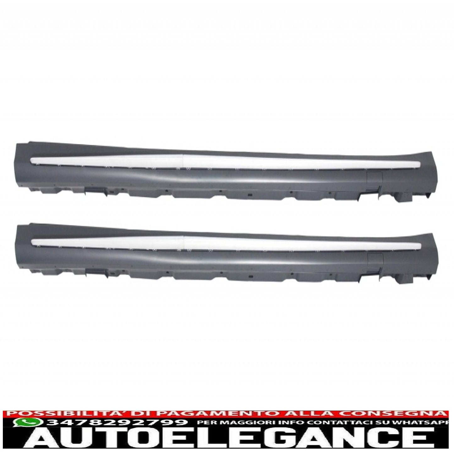 complete body kit with exhaust tips suitable for mercedes w222 s-class (2013-06.2017) s65 design lwb