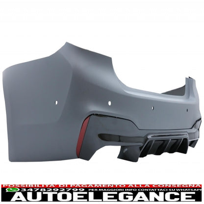 body kit suitable for bmw 5 series g30 (2017-up) m5 design with double dual exhaust tips in matt carbon fiber