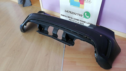 PARAURTI POSTERIORE ADATTO PER MERCEDES CLASSE A W176 2012-2018 LOOK AMG