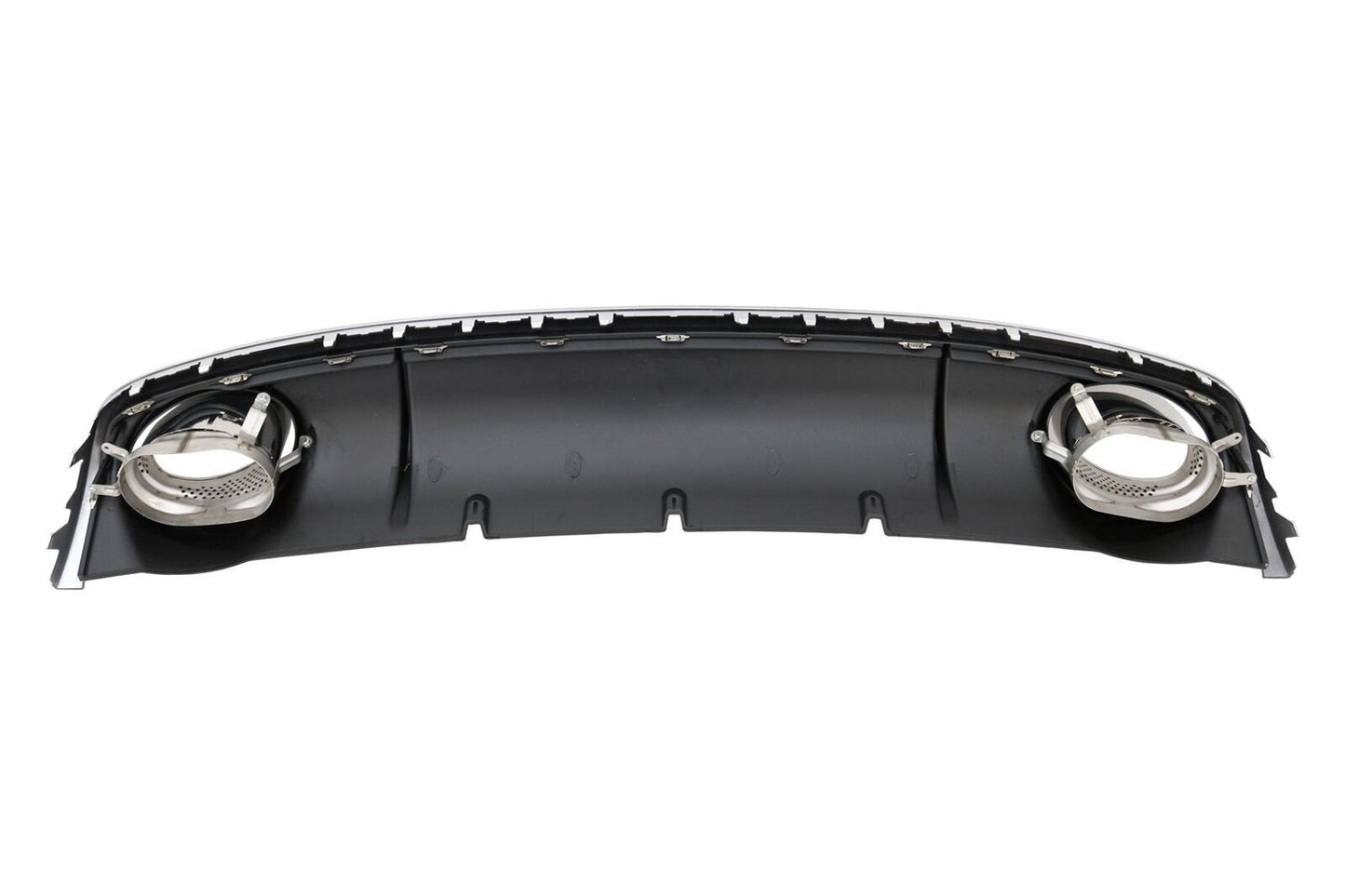 Suggerimenti scarico diffusore Bumber Valance per Audi A4 B8 B8.5 2012-2015 RS4 design-mostra il titolo originaleTesto originaleBumber Valance Diffuser Exhaust Tips For  Audi A4 B8 B8.5 2012-2015 RS4 Design