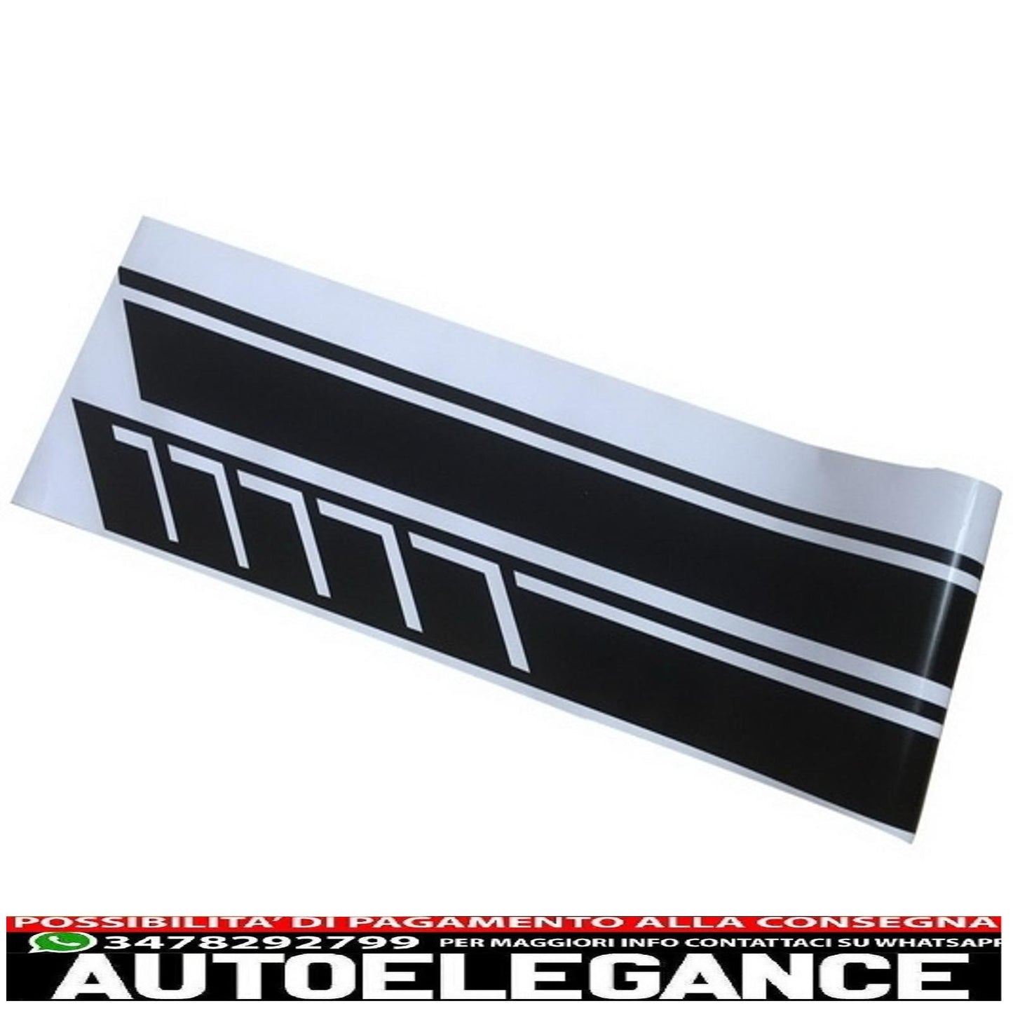 aggiungi strisce modanature porte con decalcomanie laterali adesivo in vinile nero opaco e luci di svolta adatte per mercedes classe g w463 (1989-2015) AUTOELEGANCERICAMBI