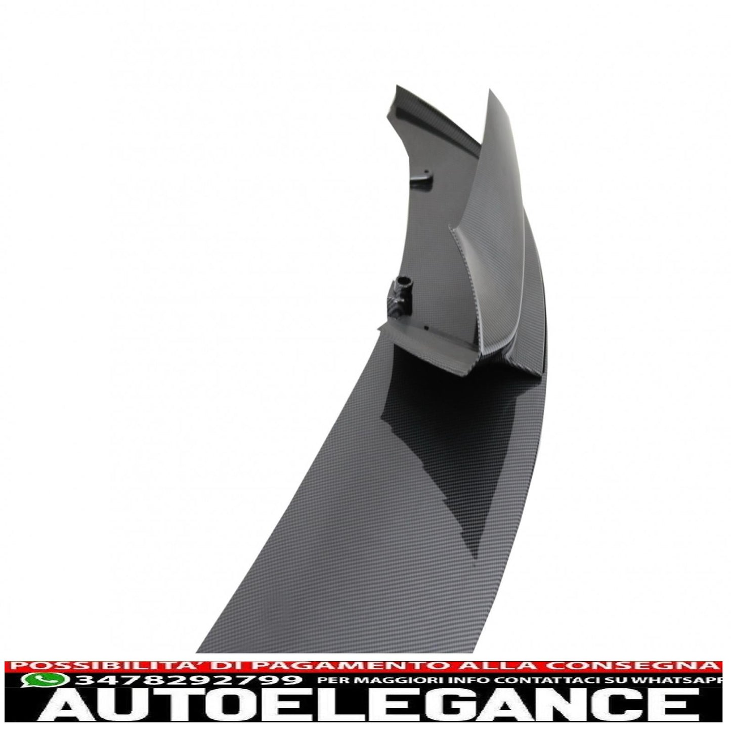 Rivestimento in carbonio per spoiler paraurti anteriore, adatto per BMW serie 5 F10 F11 (2011-2017) berlina Touring M-Performance Design