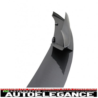 Rivestimento in carbonio per spoiler paraurti anteriore, adatto per BMW serie 5 F10 F11 (2011-2017) berlina Touring M-Performance Design