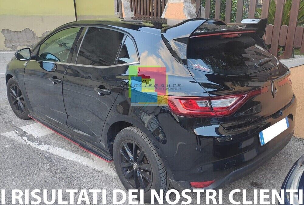 RENAULT MEGANE 4 RS IV 2015-2021 SPOILER POSTERIORE SUL TETTO ABS RS