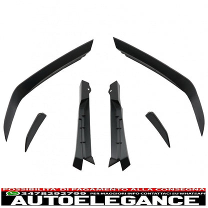 Front bumper suitable for mercedes A-class w177 hatchback / v177 sedan (2018-up) design a45