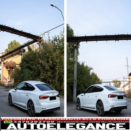 Trunk lid spoiler suitable for audi a5 f5 8w8 5d sportback (2017-up) original design 