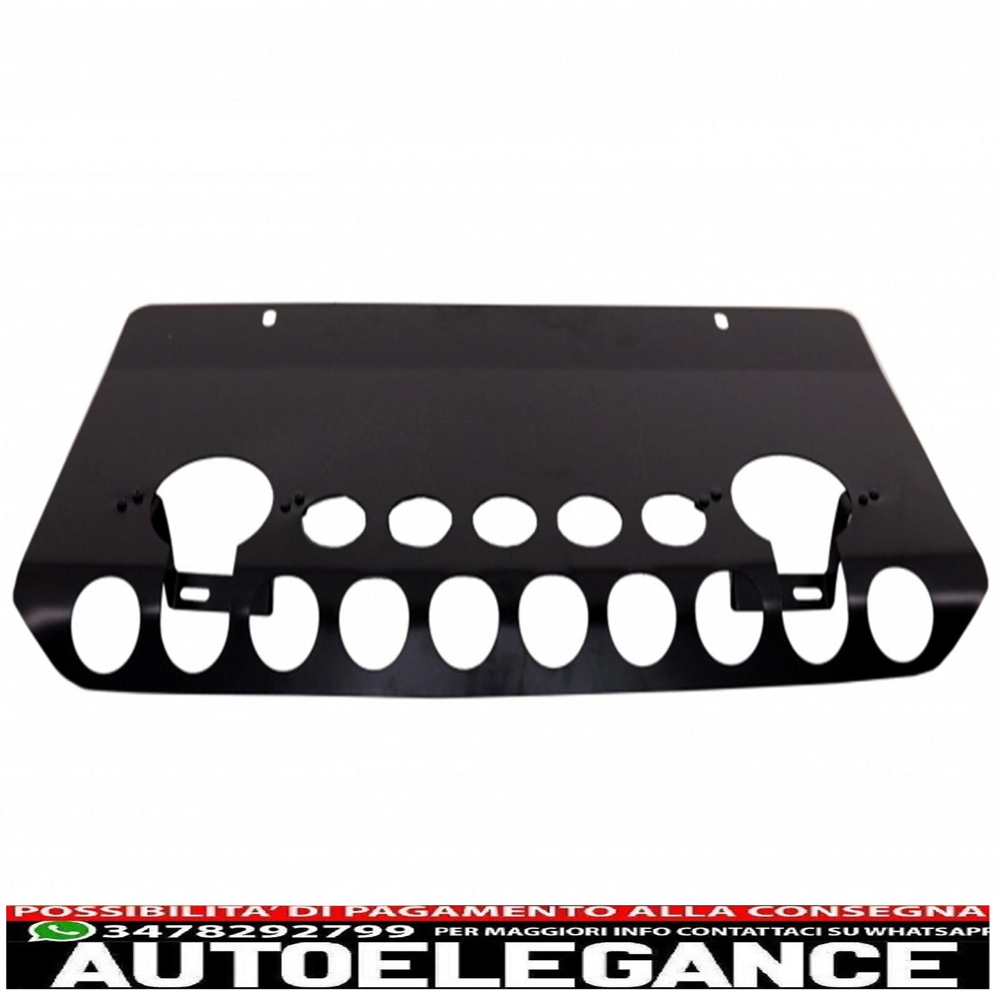 front bumper skid plate off-road package underride protection front bumper spoiler led drl extension suitable for mercedes g-class w463 (1989-2017) matt black design edition 
