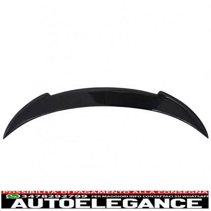 trunk spoiler suitable for bmw 3 series f30 f80 (2011-2018) m4 design real carbon