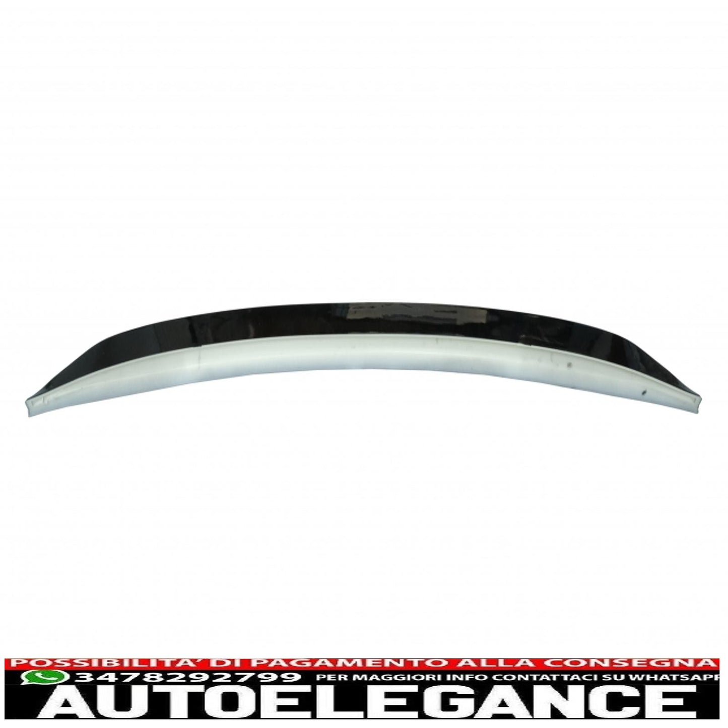 spoiler posteriore sul tetto adatto per mercedes glc x253 suv (2015-up) pianoforte nero