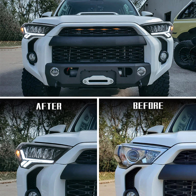 Fari Full LED per Toyota 4Runner 2014-2020 con Dynamic DRL