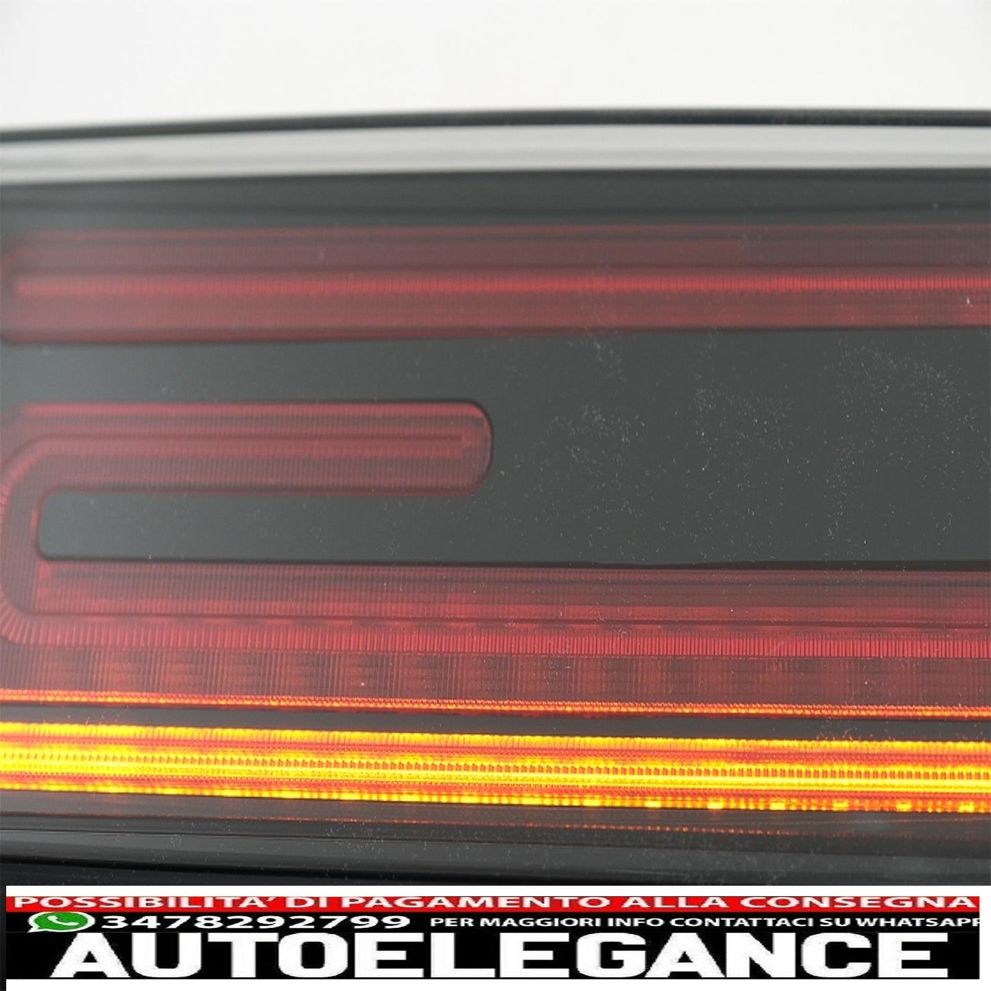 led rear lights light bar suitable for mercedes g class w463 (2008-2017) restyling 2018 dynamic design sequential cornering lights dynamic start smoke
