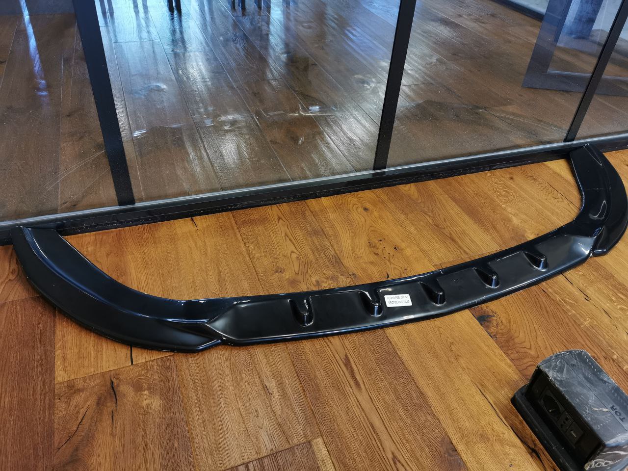 SPLITTER ADATTO PER MERCEDES VITO W447 STANDARD 2014+ LOOK NERO LUCIDO V3