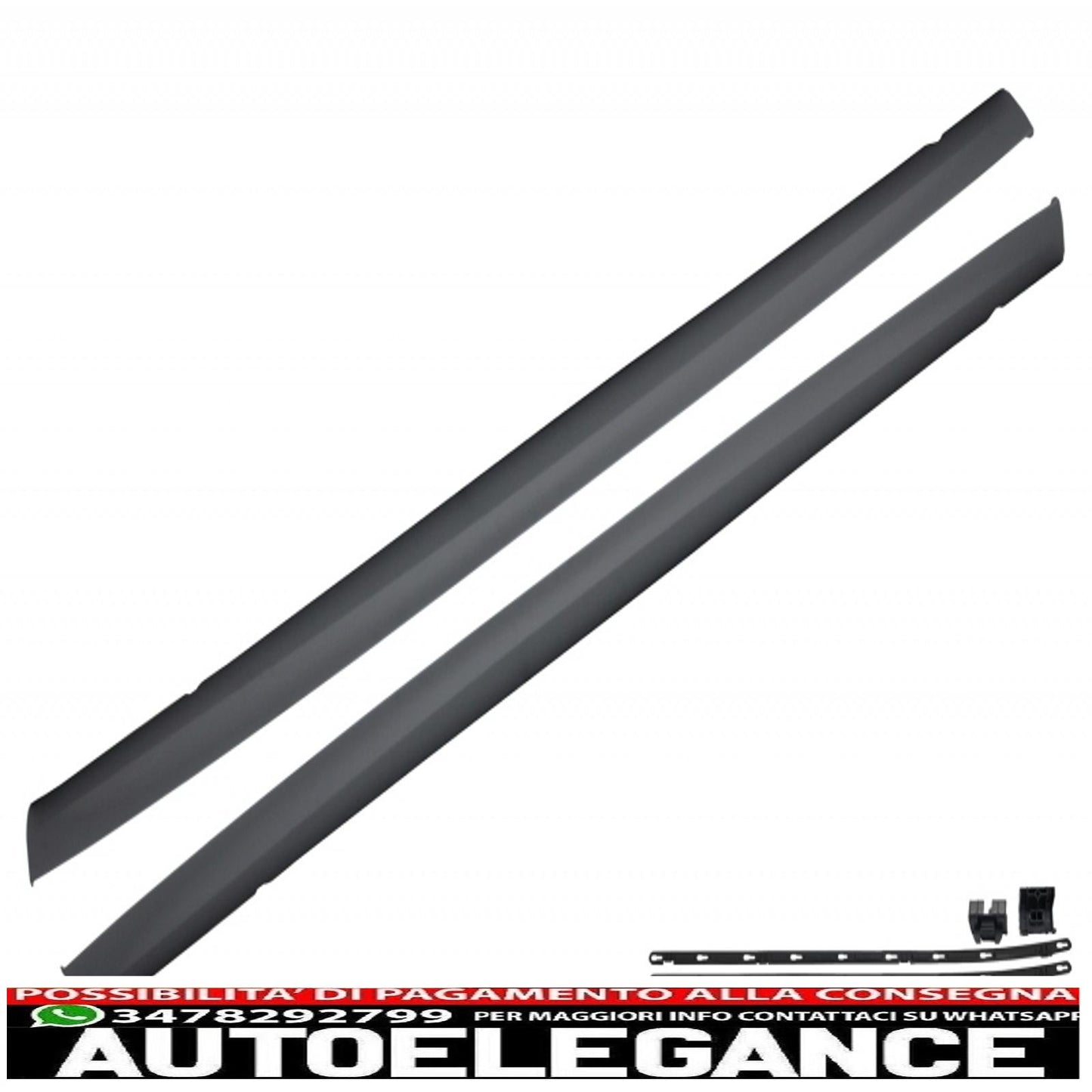 paraurti anteriore adatto per vw golf vi 6 mk6 (2008-2013) r20 look con minigonne laterali