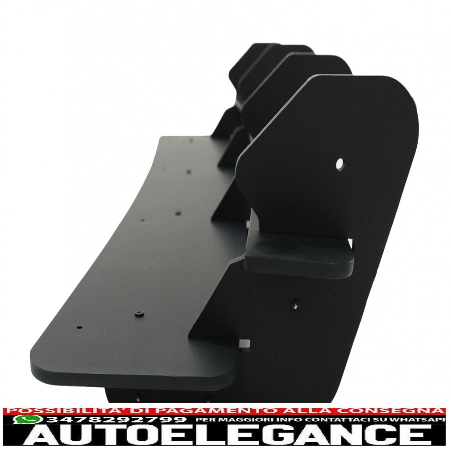 Splitter estensione paraurti posteriore per diffusore adatto a vw golf 7.5 facelift r (2017-2020)