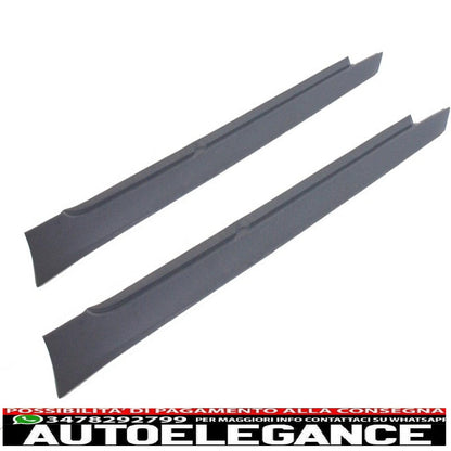 rear bumper suitable for bmw 5 series e60 lci (2007-2010) m5 design with pdc with side skirts 