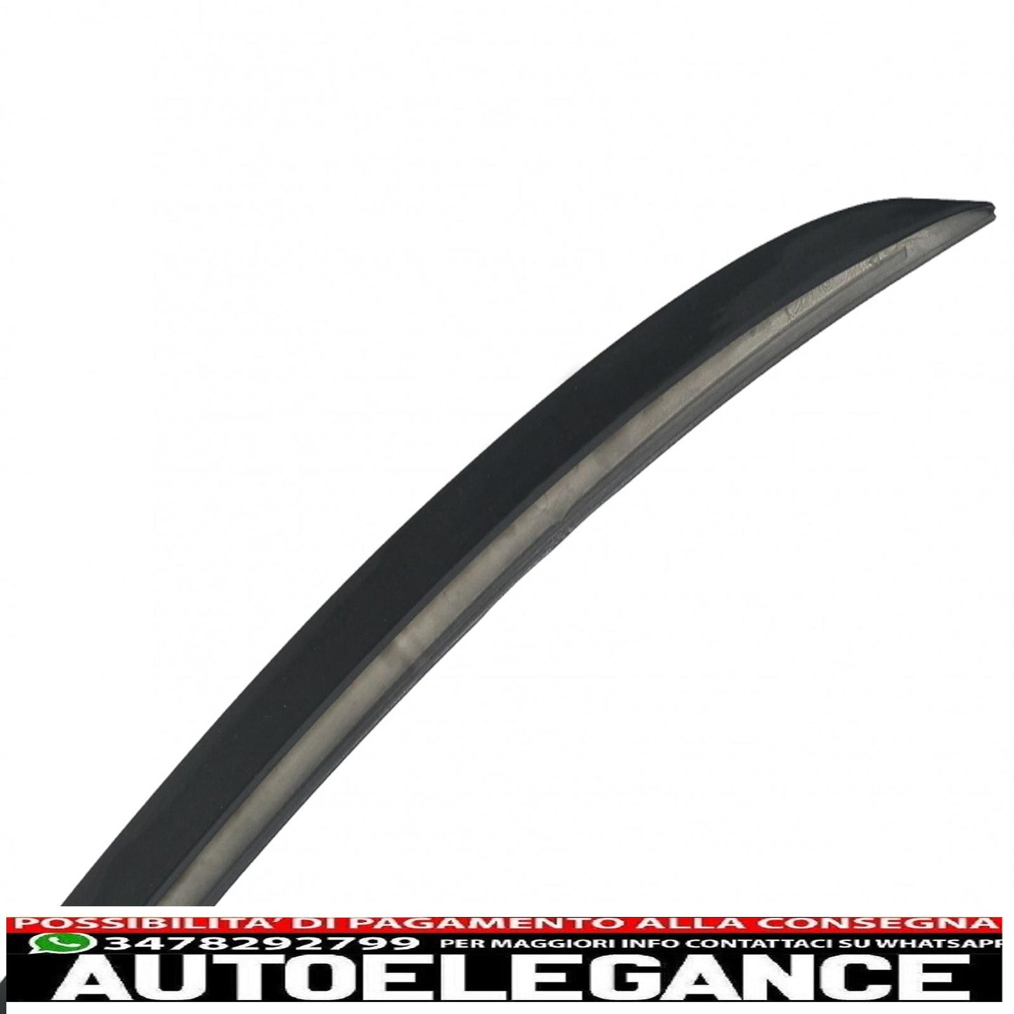 roof spoiler suitable for mercedes a-class w177 hatchback (2018-up) a45 design piano black