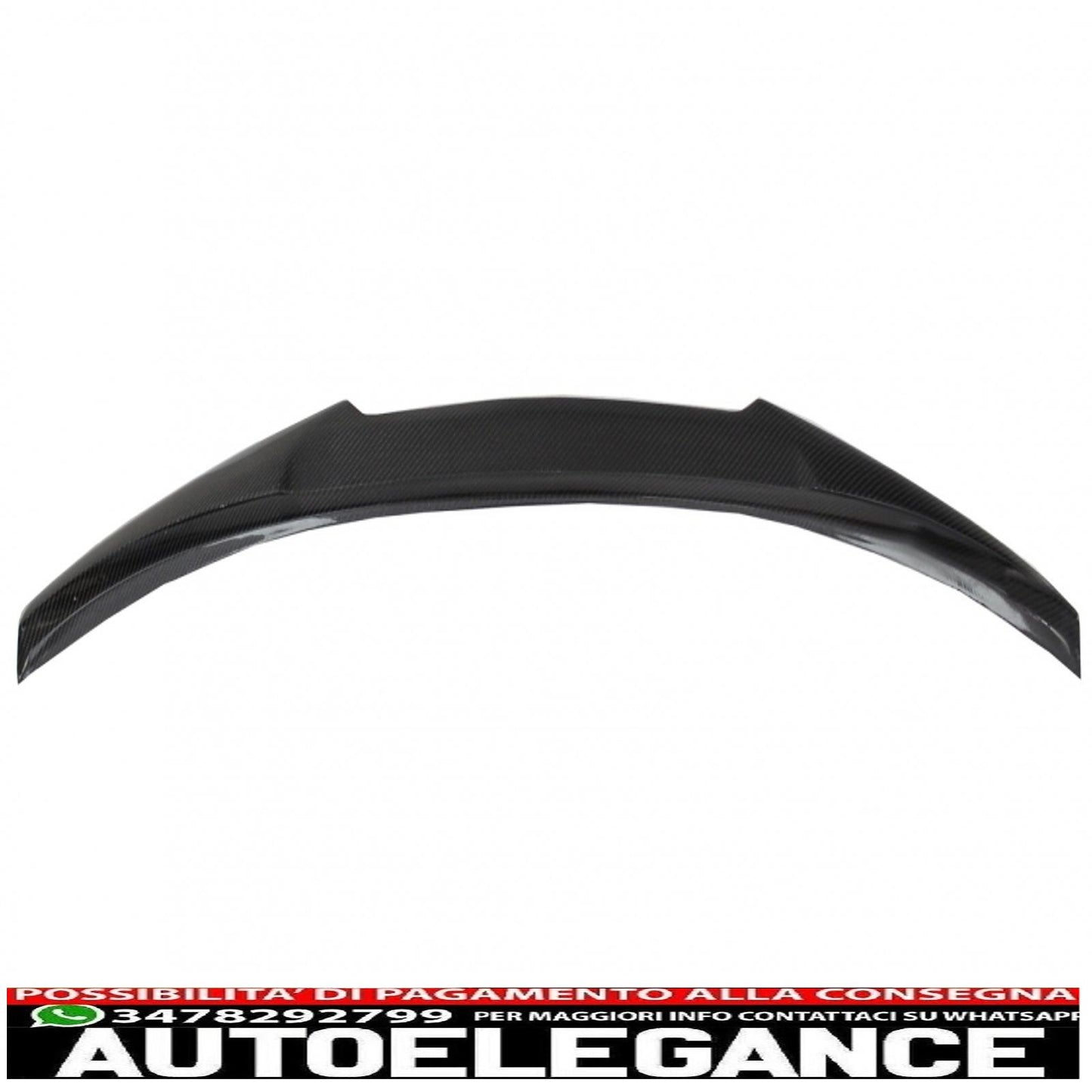 trunk spoiler suitable for bmw 4 series coupe f32 (2013-2019) m4 csl design carbon 