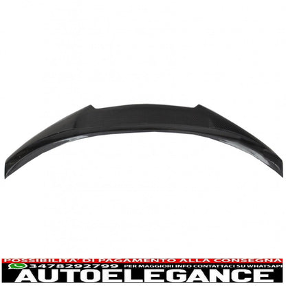 trunk spoiler suitable for bmw 4 series coupe f32 (2013-2019) m4 csl design carbon 