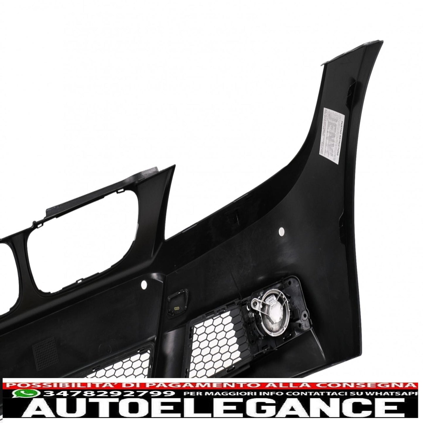front bumper suitable for bmw 3 series e90 sedan e91 touring lci (2008-2011) m-technik design with pdc 