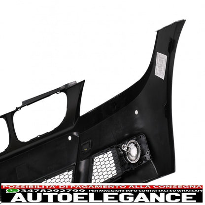 front bumper suitable for bmw 3 series e90 sedan e91 touring lci (2008-2011) m-technik design with pdc 