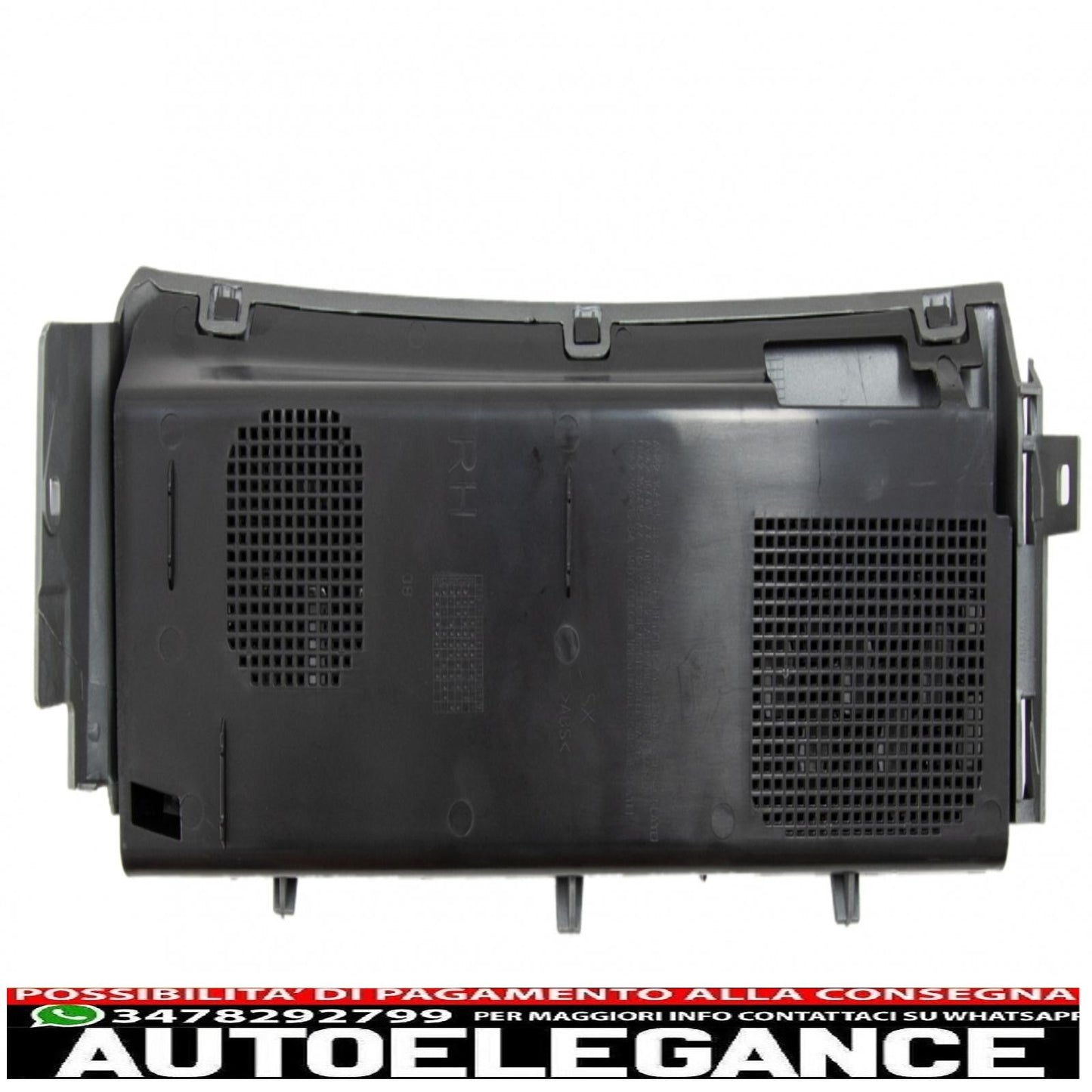 Side vent grilles for range rover vogue iii l322 (2002-2012) black dark grey new design autobiography edition 