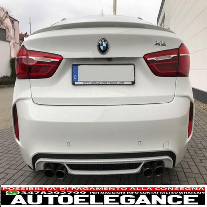 Trunk Spoiler Suitable for BMW X6 F16 (2015 onwards) High Performance Design 