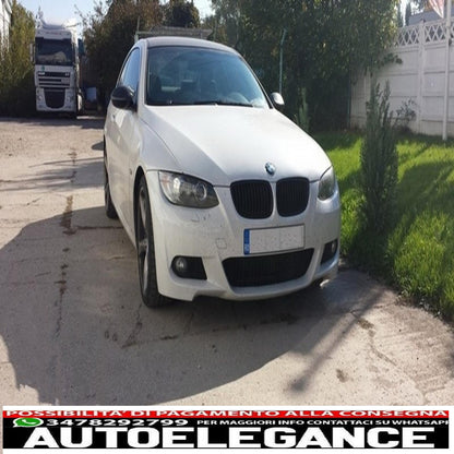 paraurti anteriore adatto per bmw serie 3 e92 e93 (2006-2009) non-lci coupe cabrio m-technik look