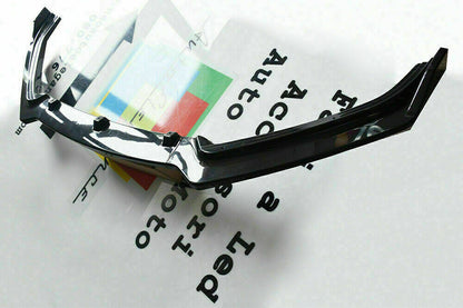 OPEL CORSA E LAMA SOTTO PARAURTI ANTERIORE IN ABS LOOK SPORTIVO NERO LUCIDO -