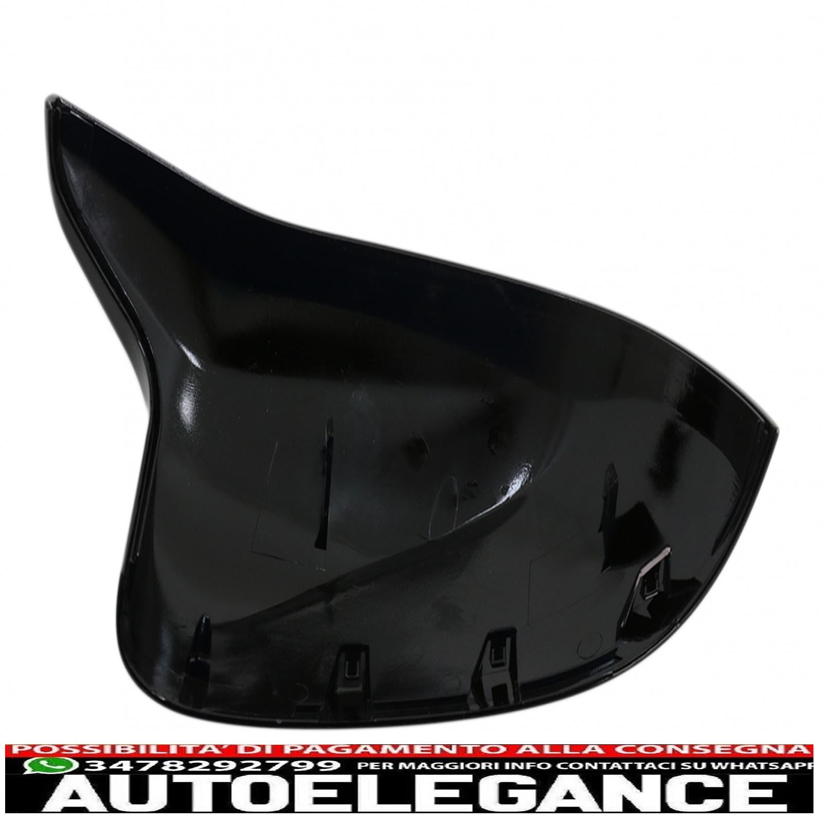 Calotte specchietti adatte per bmw x3 g01 x3 g08 x4 g02 x5 g05 x6 g06 x7 g07 (2017-2020) m sport design nero pianoforte AUTOELEGANCERICAMBI