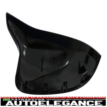 Calotte specchietti adatte per bmw x3 g01 x3 g08 x4 g02 x5 g05 x6 g06 x7 g07 (2017-2020) m sport design nero pianoforte AUTOELEGANCERICAMBI