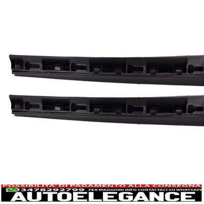 paraurti anteriore adatto per vw golf vii 7 2013-2016 design gti con minigonne laterali e diffusore posteriore