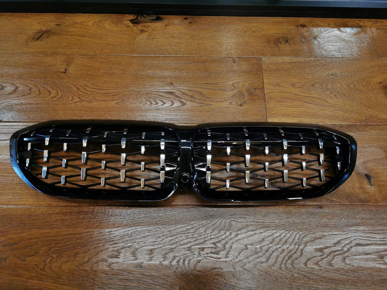 GRIGLIA ADATTA PER BMW SERIE 3 G20 G21 2018-2022 LOOK DIAMANTATA SATINATA