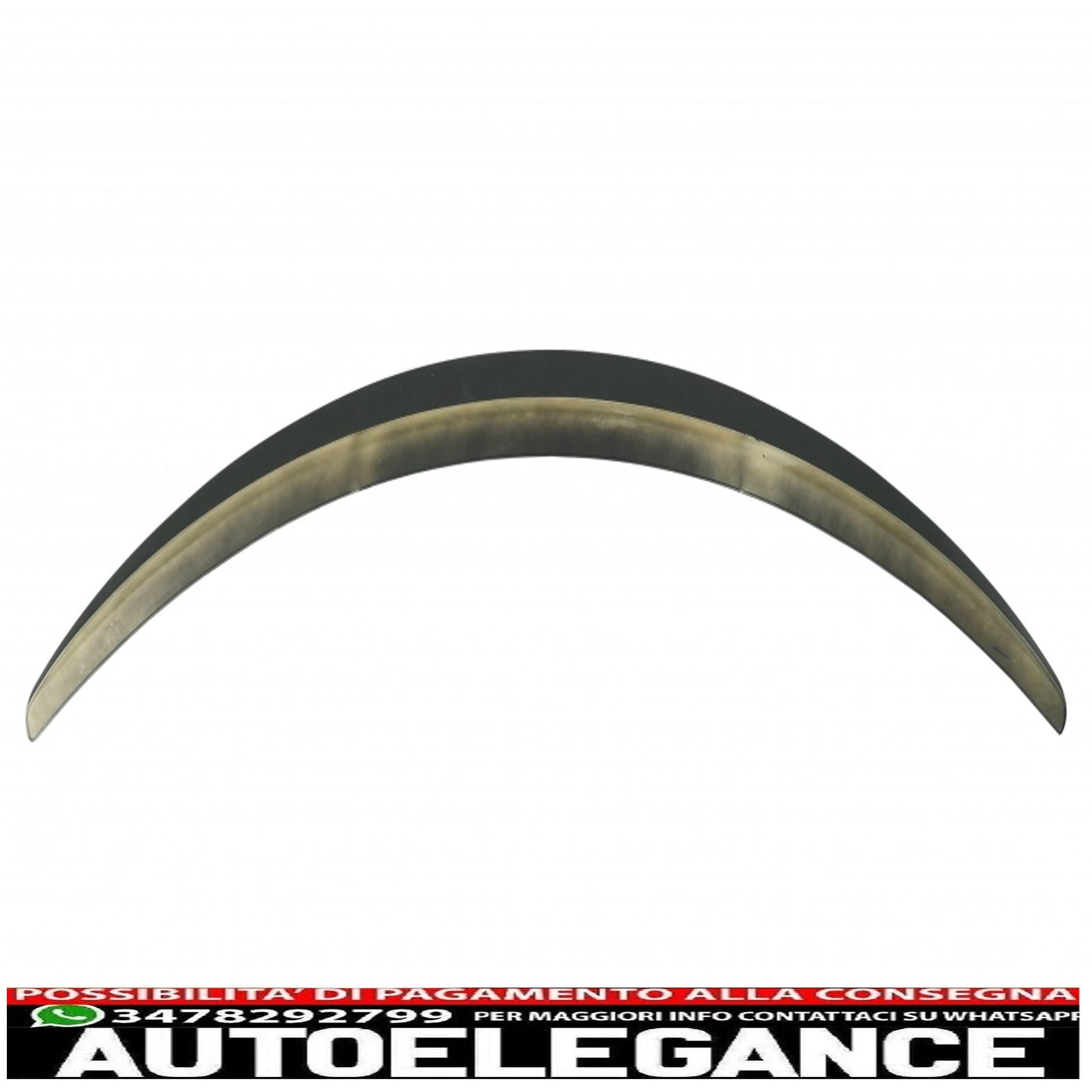 Boot Spoiler Suitable for Mercedes C-Class Coupe C205 (2014-up) Matt Black 