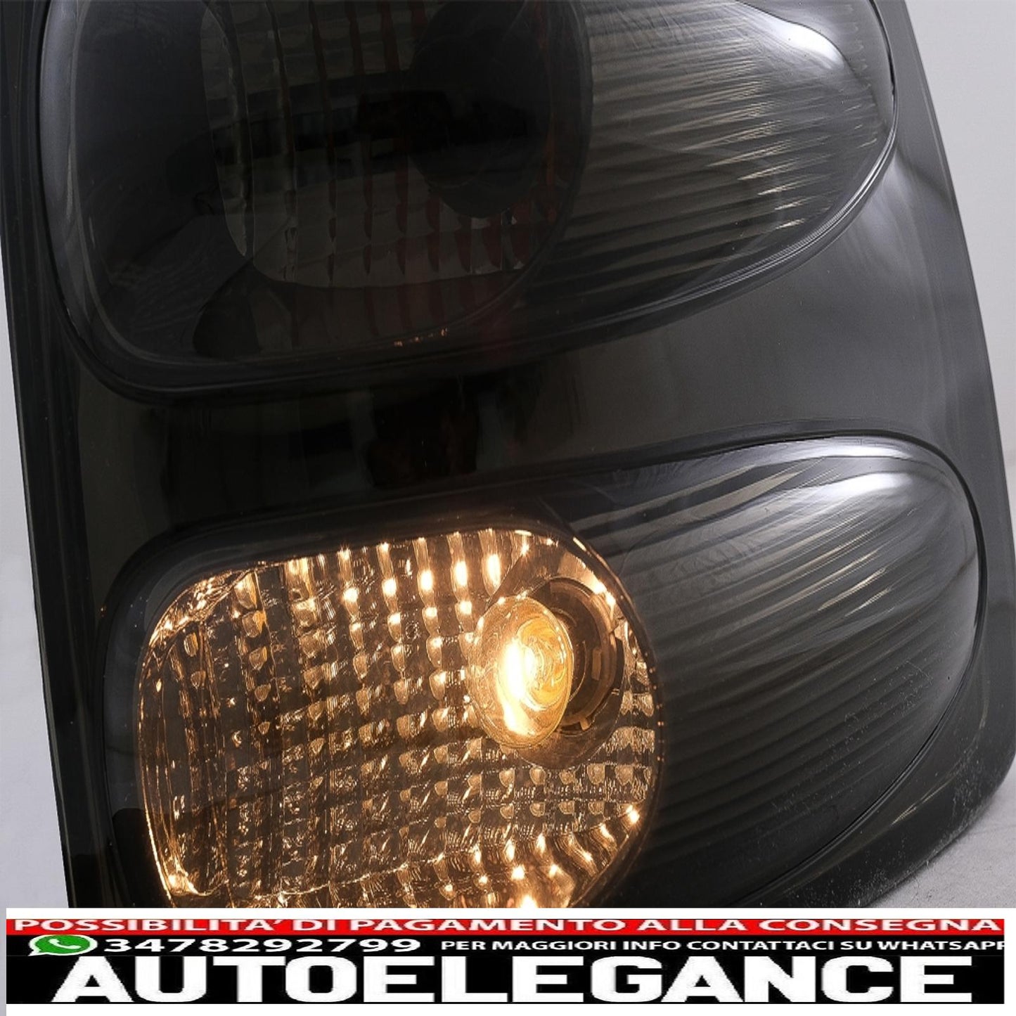 LED rear lights suitable for toyota land cruiser fj120 (2003-2008) smoke