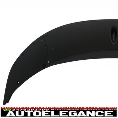 kit di conversione spoiler e diffusore d'aria adatto per bmw serie 5 f10 f11 berlina touring (2010-2017) da m-technik a m-performance sport m550 design