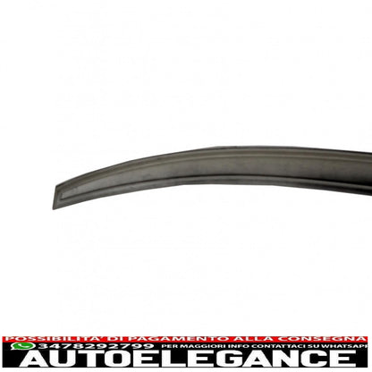 trunk spoiler suitable for audi a6 c7 4g 4 doors (2011-2018) matt black