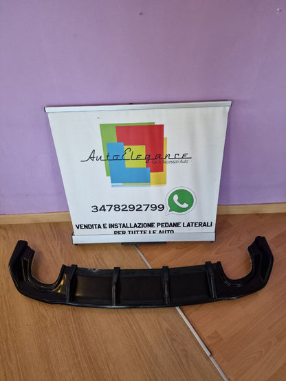💎DIFFUSORE ADATTO PER SEAT LEON 5F 2012-2016 CUPRA LOOK NERO LUCIDO SPORTIVO💎