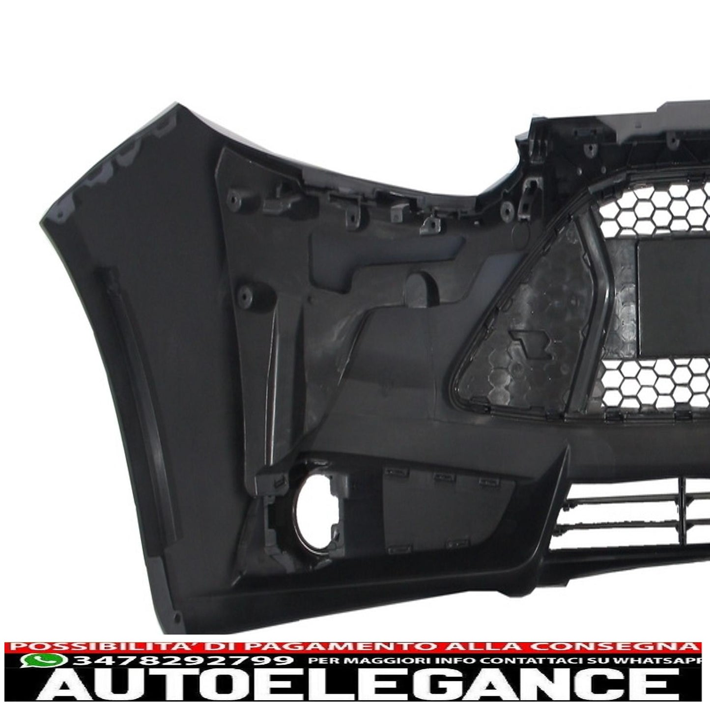 front bumper suitable for Ford Focus MK III 3 (2011-2014) st design with additional roof spoiler 